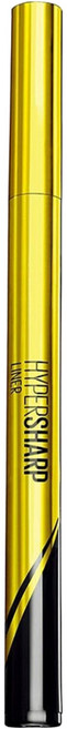 MAYBELLINE 媚比琳 台灣公司貨 超激細抗暈眼線液 抗手震版 0.5g, 黑色, 1支