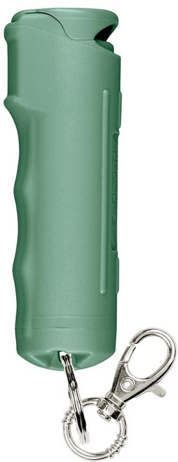 SABRE 沙豹 防誤觸蓋膠型防身噴霧 鼠尾草綠, 1個
