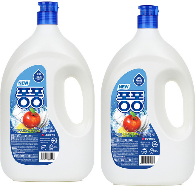 퐁퐁 뉴 주방세제, 1.95L, 2개