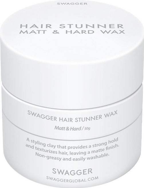 스웨거 헤어 스터너 왁스 매트 앤 하드, 1개, 50g