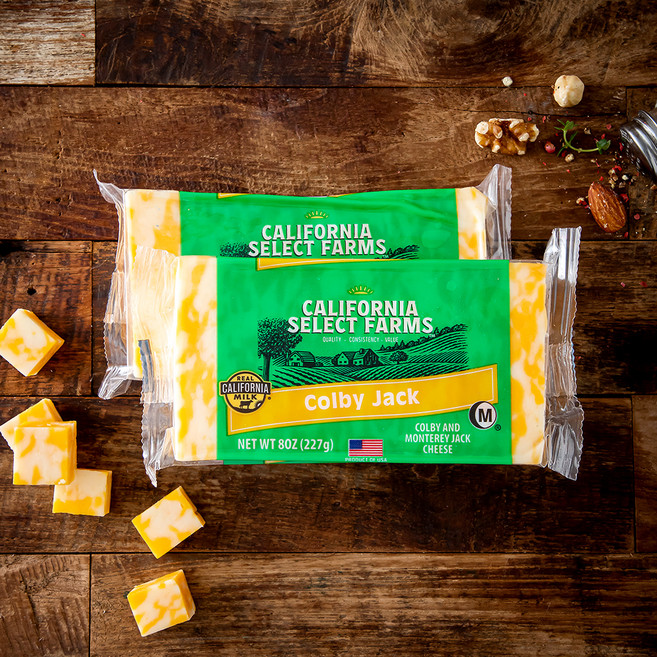 캘리포니아셀렉트팜 콜비잭 치즈, 227g, 1개입, 2개