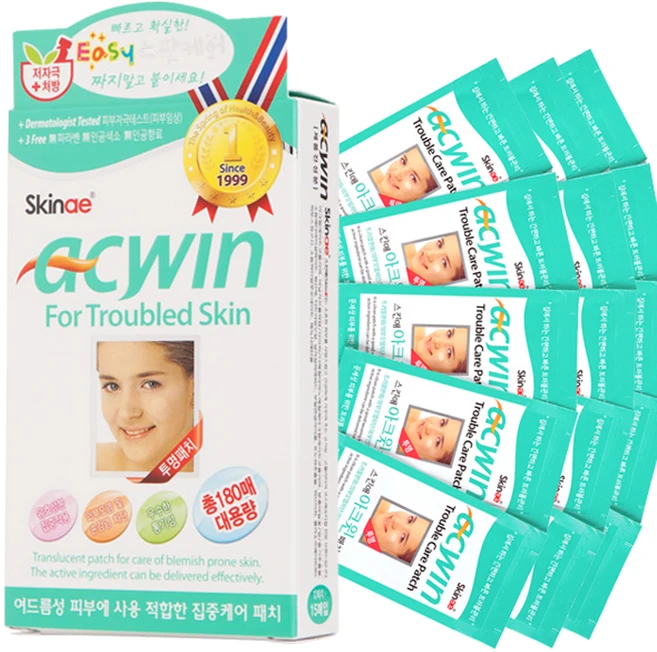 스킨애 아크윈 투명 대용량 패치, 15개입, 1개 - 쿠팡