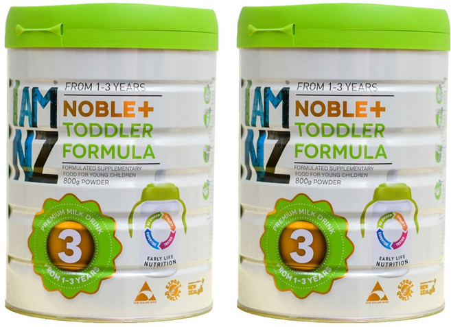 IAMNZ Noble Plus 3號配方奶粉 1~3歲, 2罐, 800g