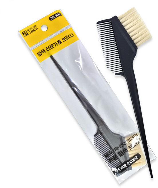 그레이거 초극세모 카본 염색솔, 혼합 색상, 1개