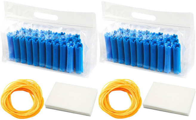 셀리본 헤어볼륨 롤스타 셀프 펌 세라믹 롯드 2호 세트, 2세트