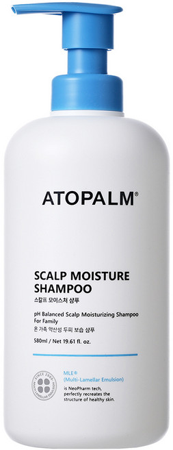 아토팜 스칼프 모이스처 샴푸, 1개, 580ml