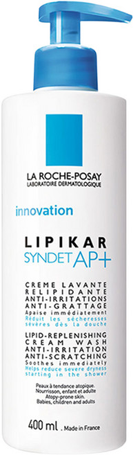 LA ROCHE POSAY 理膚寶水 理必佳滋潤沐浴乳, 1瓶, 400ml