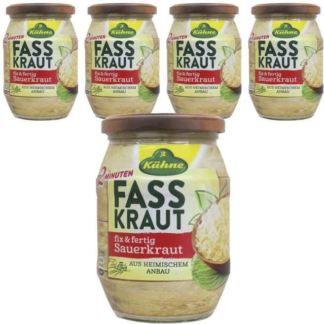 퀴네 파스크라우트 사우어 크라우트, 400g, 5개