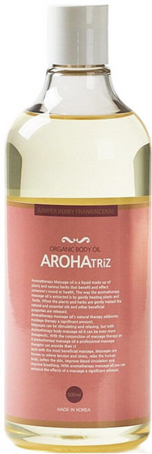 AROHATRiZ 身體精油 杜松莓果薄荷, 500ml, 1瓶