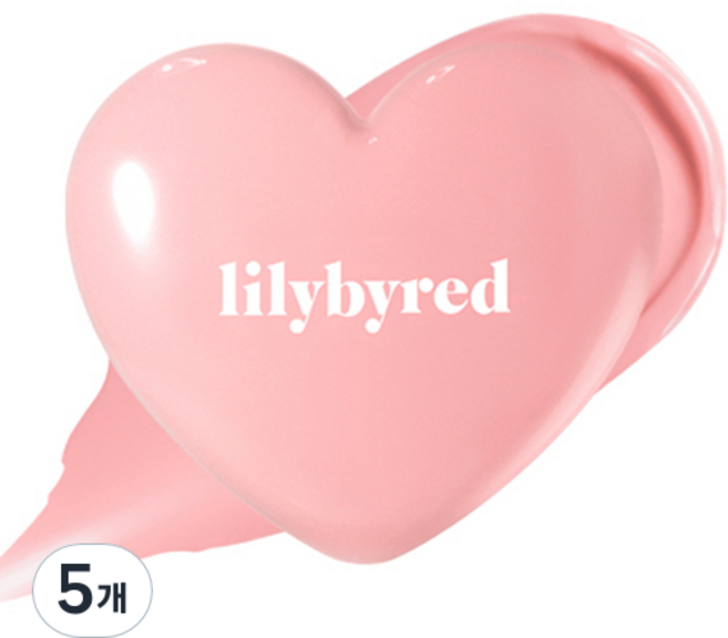 릴리바이레드 러브빔 치크밤 3.5g, 06복숭빔, 5개