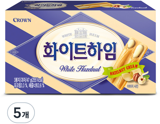 크라운 화이트 하임, 47g, 5개