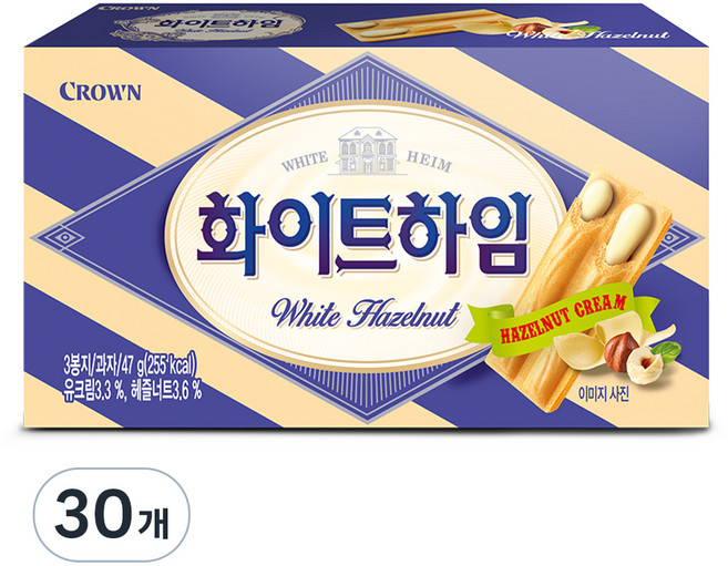 쵸코하임 크라운 화이트 하임, 47g, 30개