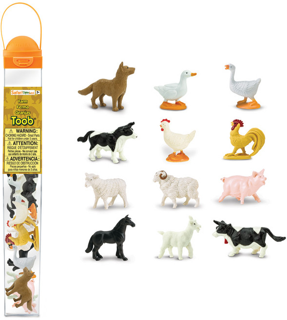 사파리엘티디 농장친구들 튜브 피규어 Farm 695204, 1개