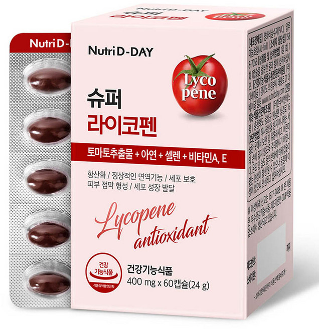 뉴트리디데이 슈퍼 라이코펜, 60정, 1개