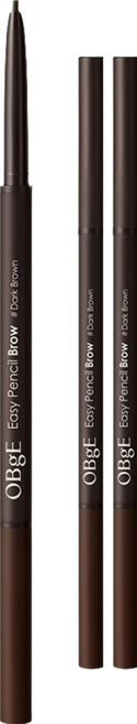 OBge 이지 펜슬 브로우 0.08g, 다크브라운, 3개