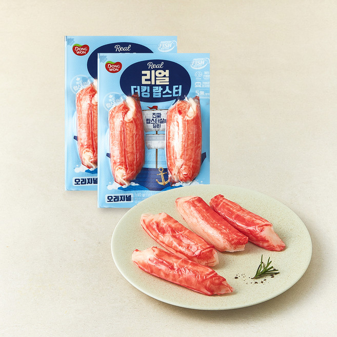 동원 더킹 랍스터 오리지널, 140g, 2개