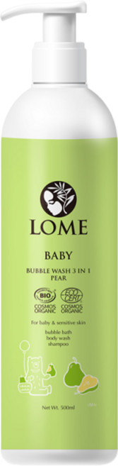 大地之愛 LOME 寶貝西洋梨泡泡露, 500ml, 1瓶