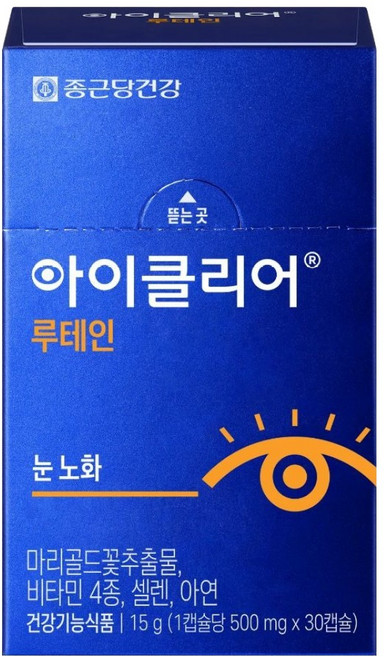 아이클리어 루테인 15g, 30정, 1개