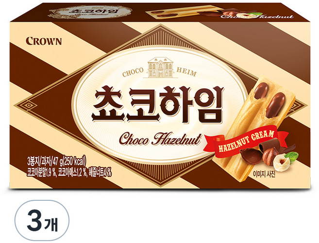 쵸코하임, 47g, 3개