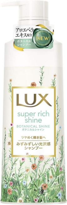 LUX 麗仕 LUMINIQUE 璐咪可 SPA精油無矽靈洗髮精 植物亮澤 使用蘆薈萃取物 保濕成分 香味持久, 430g, 1瓶