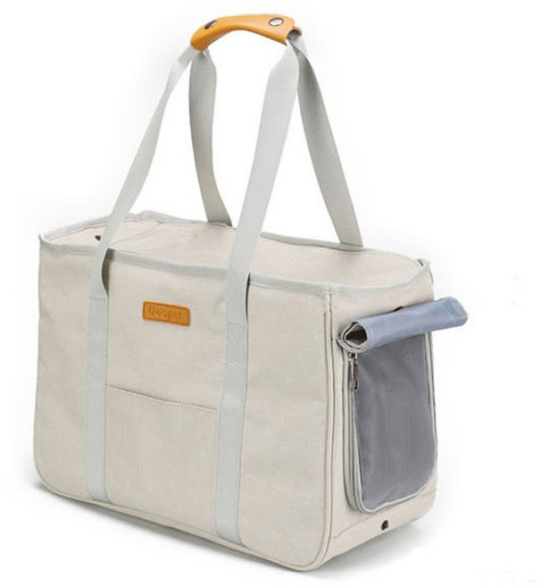 스페이스캣 반려동물 사계절용 이동가방 720g, 베이지, 1개