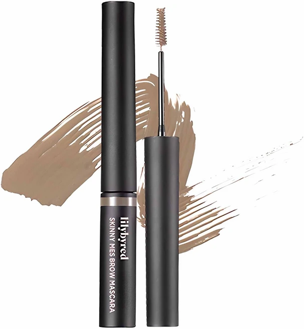 릴리바이레드 스키니 메스 브로우 마스카라 3.5g, 토프브라운, 1개 - 쿠팡
