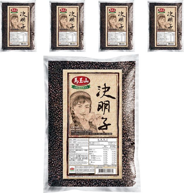 馬玉山 決明子, 550g, 5包