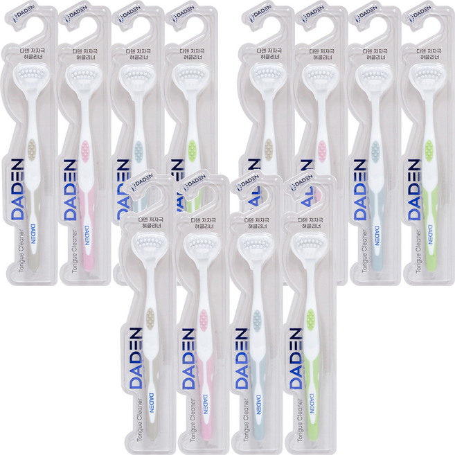 다덴 저자극 혀클리너 4p 세트, 3세트