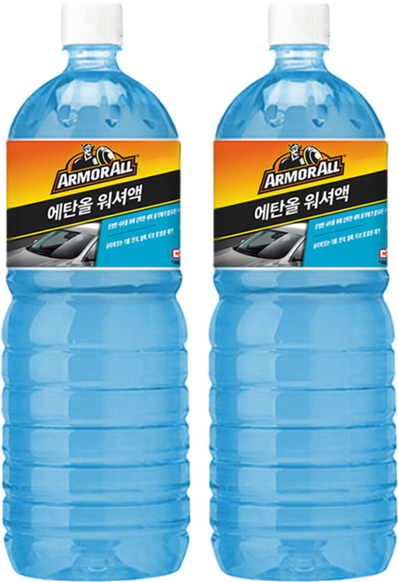 아머올 에탄올 워셔액, 1.8L, 2개