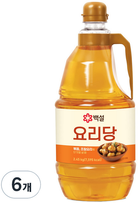 백설 요리당, 2.45kg, 6개