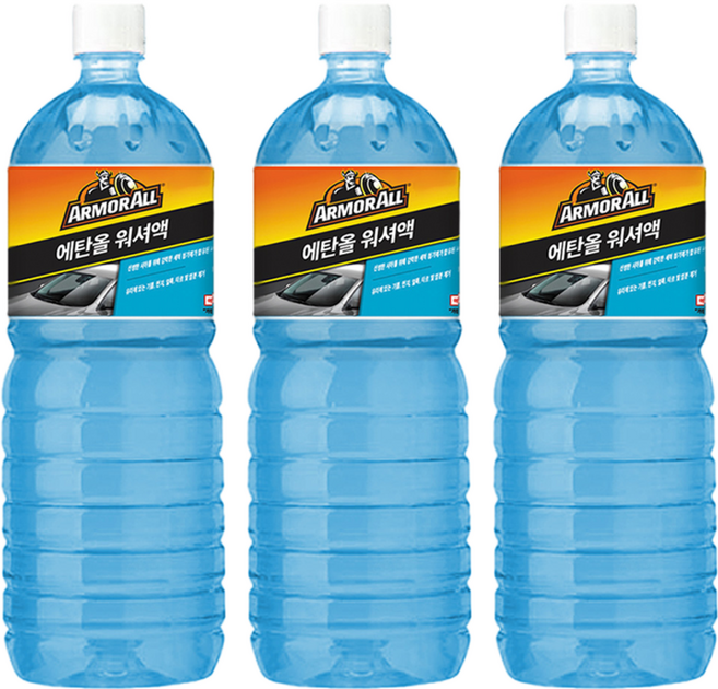 아머올 에탄올 워셔액, 1.8L, 3개