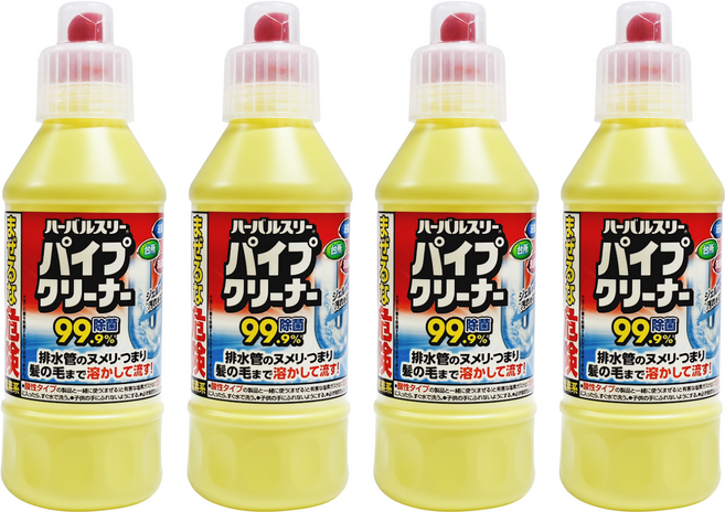 Mitsuei 排水管清潔劑, 400ml, 4瓶
