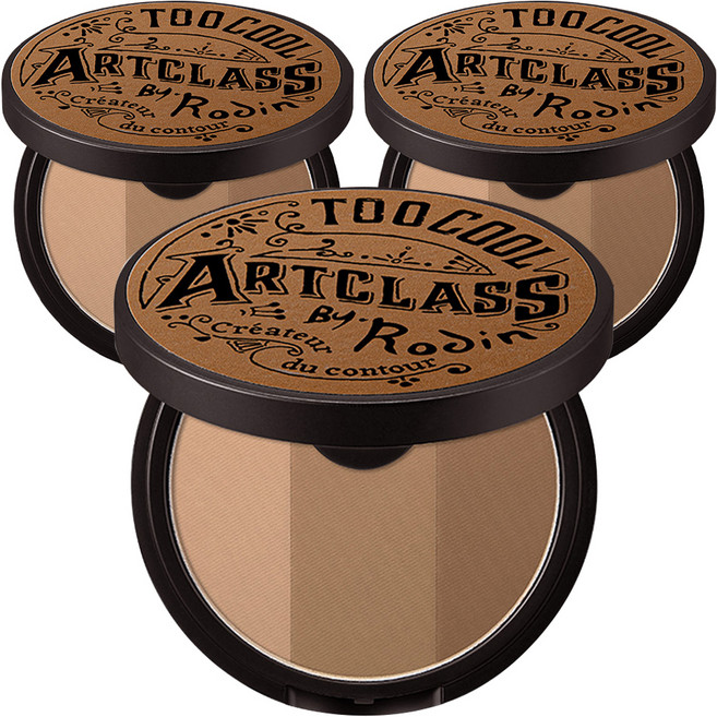 투쿨포스쿨 아트 클래스 바이 로댕 팩트 쉐딩 9.5g, 클래식, 3개