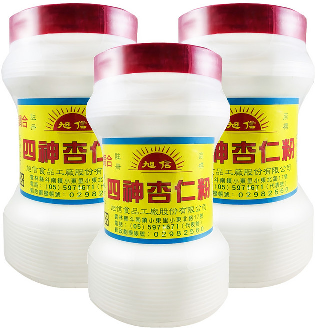 旭信 杏仁調和粉, 800g, 3罐