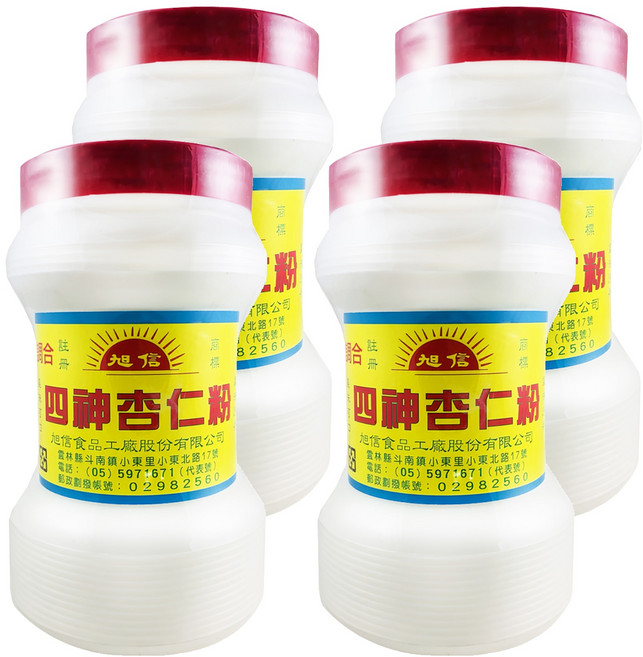 旭信 杏仁調和粉, 800g, 4罐
