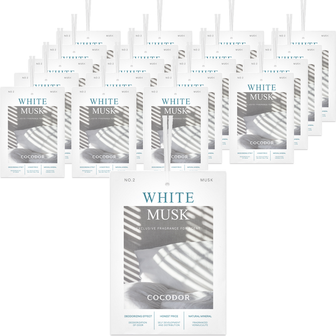 코코도르 퍼퓸 샤쉐, 10g, 20개, 화이트 머스크