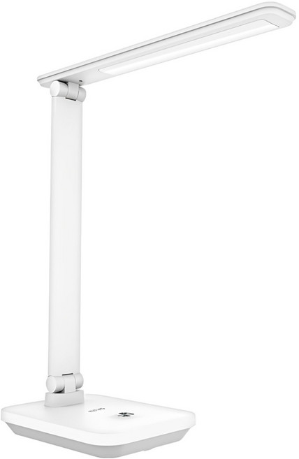 Kinyo 無線摺疊LED檯燈 PLED-4189, 白色