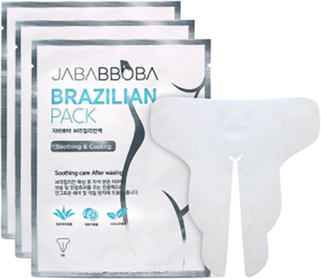 자바뽀바 브라질리언팩, 27g, 3개