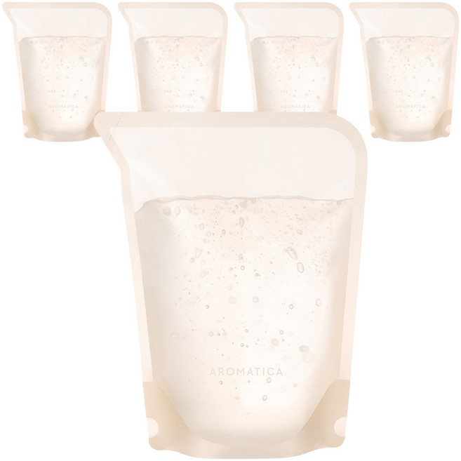 아로마티카 수딩 알로에 베라 젤 리필, 500ml, 5개