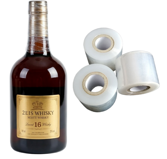 데일리픽 위스키 밀봉 랩 와인 파라 실링 필름 3 x 230 cm, 투명, 3개