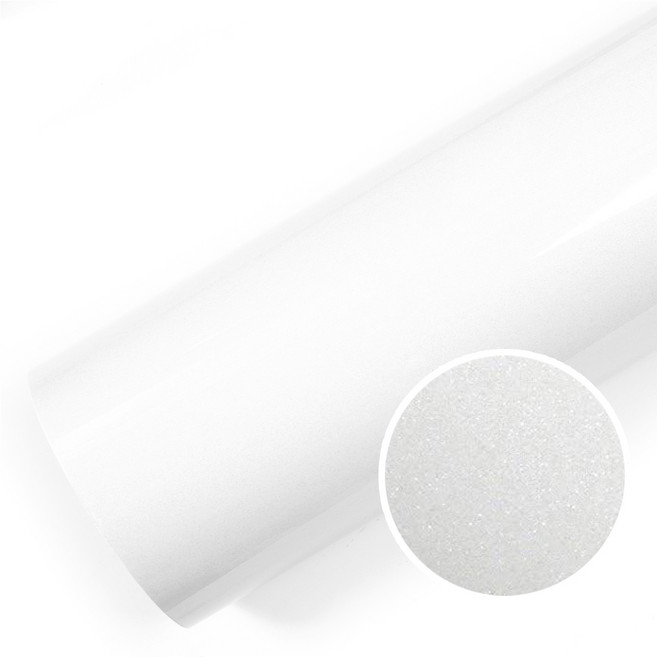 로즈로사 하이글로시 인테리어 필름 고광택 시트지 DGP425, 화이트펄, 폭 60cm x 길이 50m