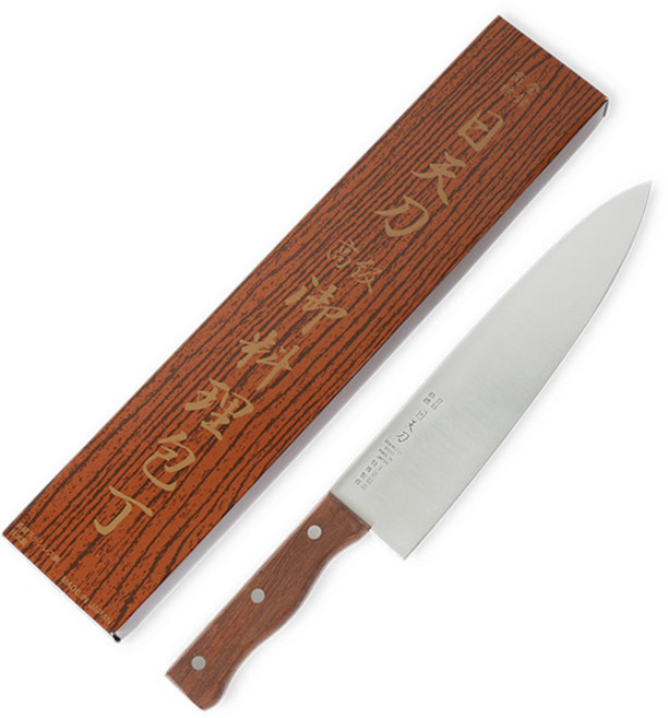 일천도 나무손잡이 식도 + 케이스세트, 1개