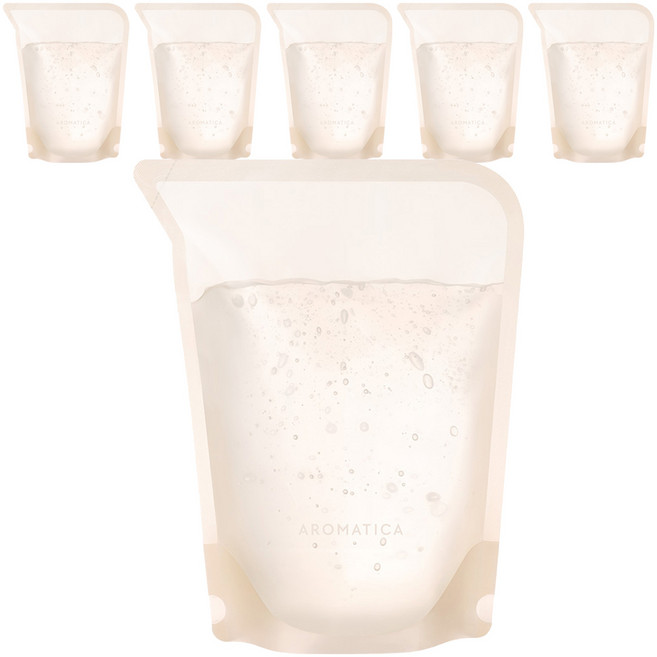 아로마티카 수딩 알로에 베라 젤 리필, 500ml, 6개