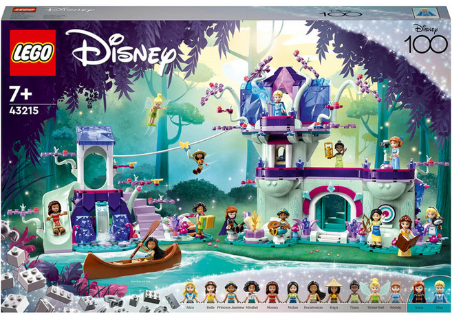 LEGO 迪士尼系列 神奇樹屋 The Enchanted Treehouse Set 1016個零件 7+, 1盒