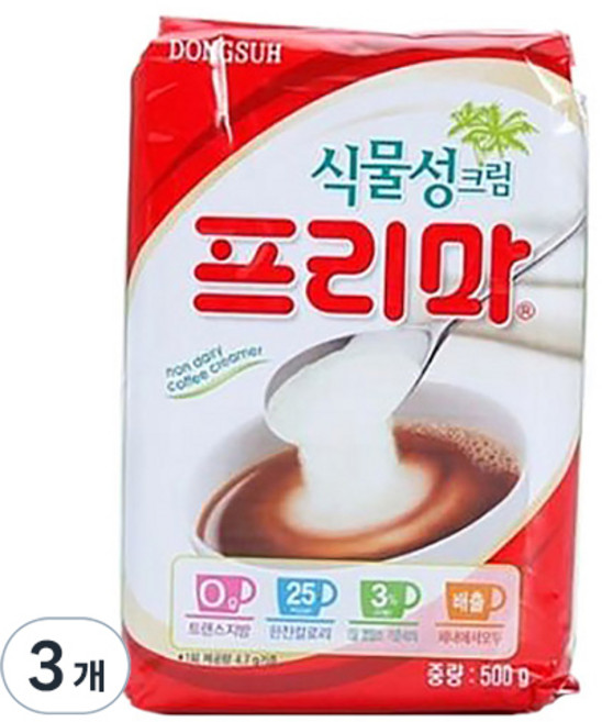 Frima 식물성크림 프리마, 500g, 1개입, 3개