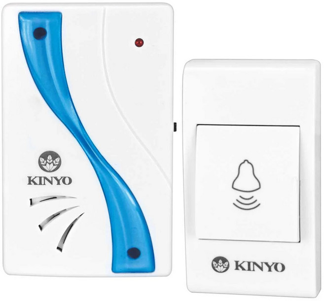 Kinyo 交流式遠距離無線門鈴 DBA-375, 1組