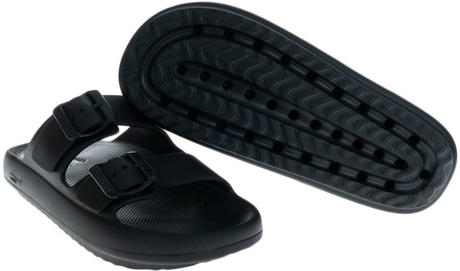 SKECHERS 男款 ARCH FIT HORIZON D楦拖鞋 243336BBK, 黑色, 26cm