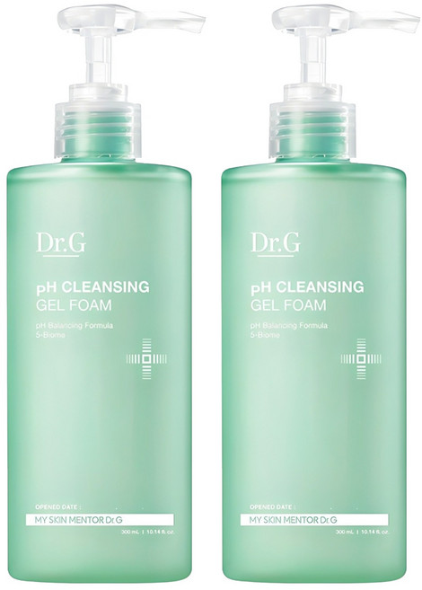 닥터지 약산성 클렌징 젤 폼, 300ml, 2개