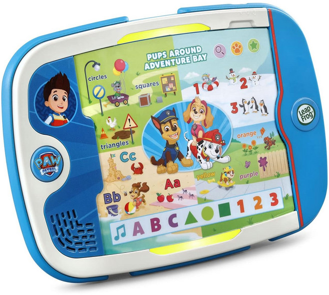 LeapFrog 跳跳蛙 汪汪隊 Ryder's Play & Learn Pup Pad 學習平板 附10張雙面學習卡, 1個