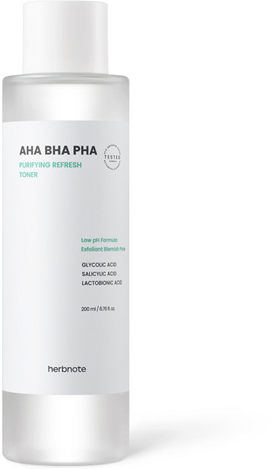 허브노트 아하 바하 파하 퓨리파잉 리프레쉬 토너, 1개, 200ml